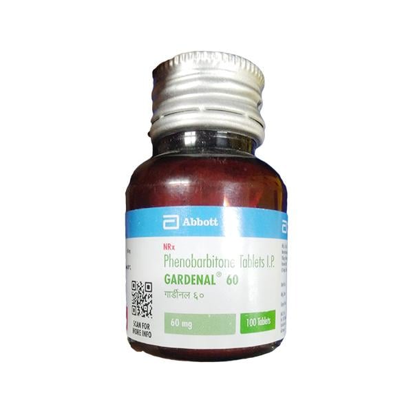 Gardenal 60mg Tablet 100'S