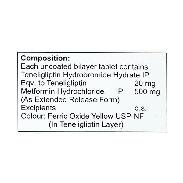 AXEGLIPTIN M 500mg Tablet 10's