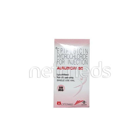 Alrubicin 50mg Injection 1'S