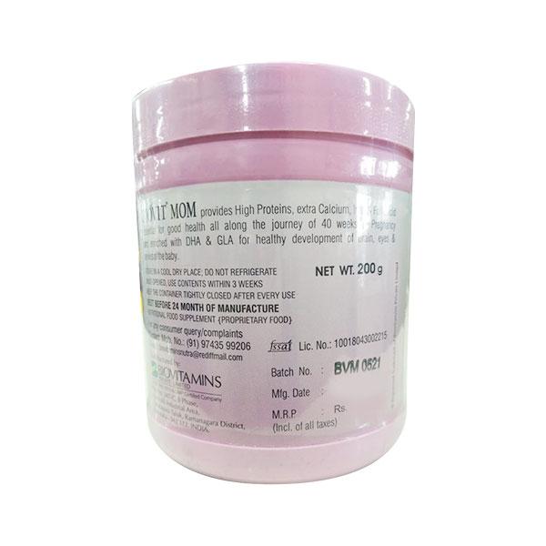 BIOVIT MOM ICE CREAM VANILLA FLAVOUR Powder 200gm
