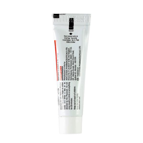 Lexanox Plus Sugar Free Oral Paste 5gm