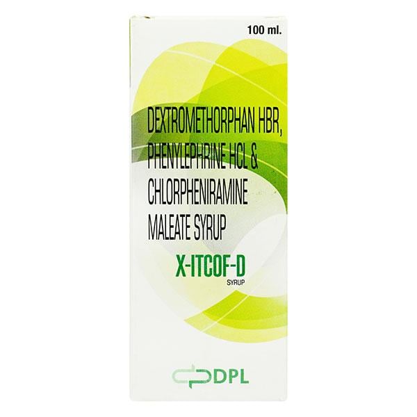 X ITCOF D Syrup 100ml