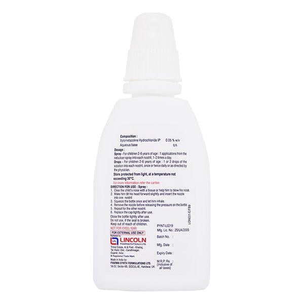 NAM Cold Pead 0.05% Nasal Drops 10ml