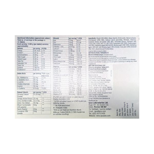 RX PLUS NEW Tablet 15's