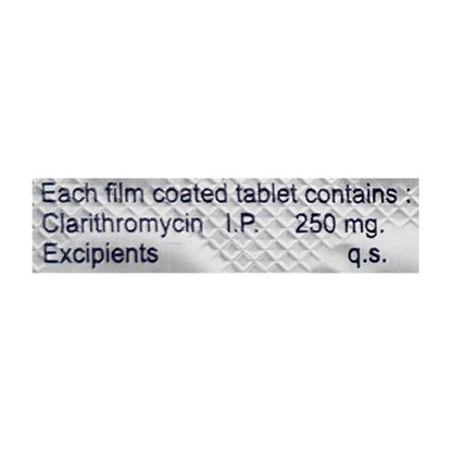 Macroclar 250mg Tablet 6'S