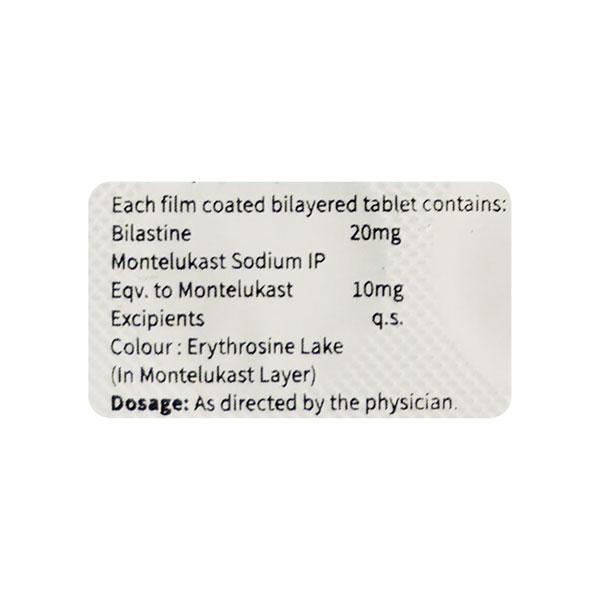BILAHENZ M Tablet 10's