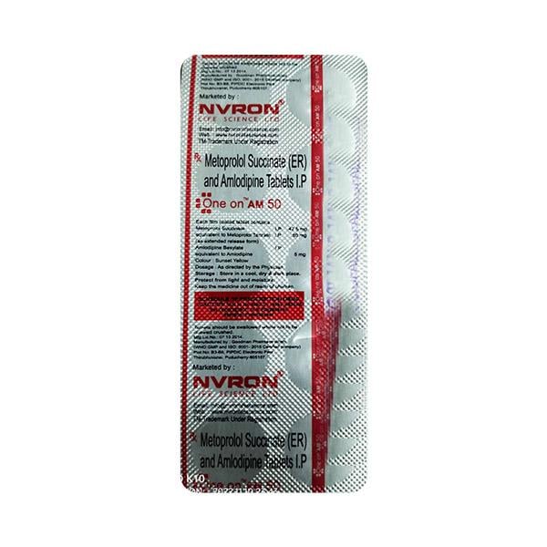 ONE ON AM 50mg Tablet 10's