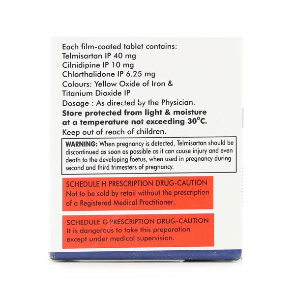 Telplus Trio 6.25Mg Tablet 10's