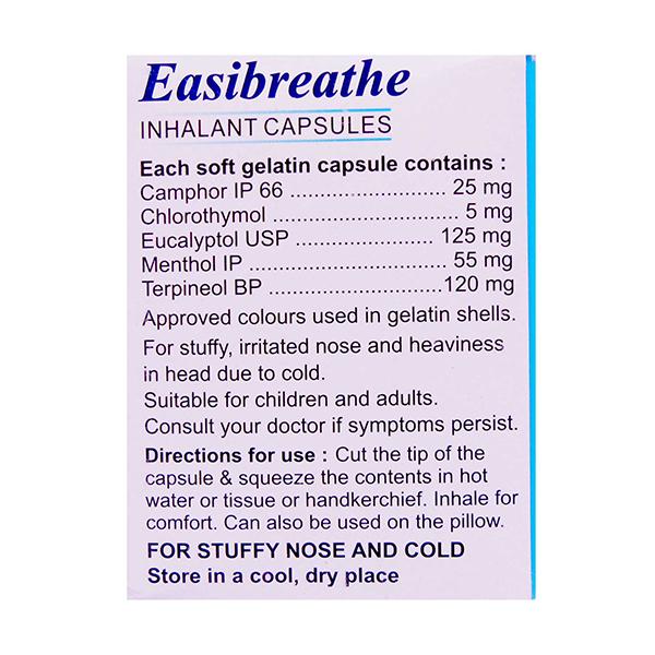 Easibreathe Capsule 10'S - Global Surgicals