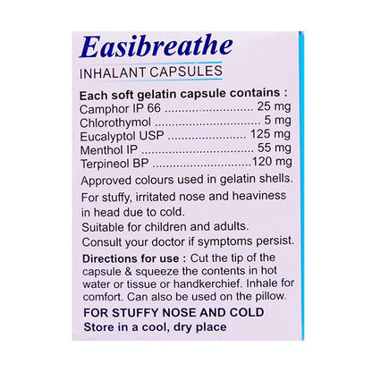Easibreathe Capsule 10'S - Global Surgicals