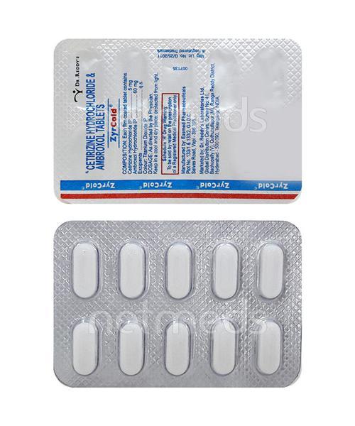 Zyrcold Tablet 10'S