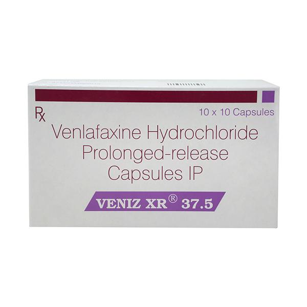 Veniz XR 37.5mg Capsule 10'S