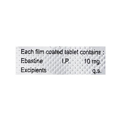Ebahist 10mg Tablet 10'S - Global Surgicals