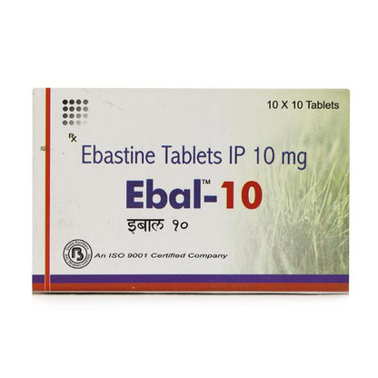 Ebal 10mg Tablet 10'S - Global Surgicals
