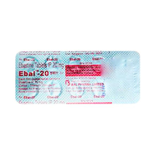 Ebal 20mg Tablet 10'S - Global Surgicals