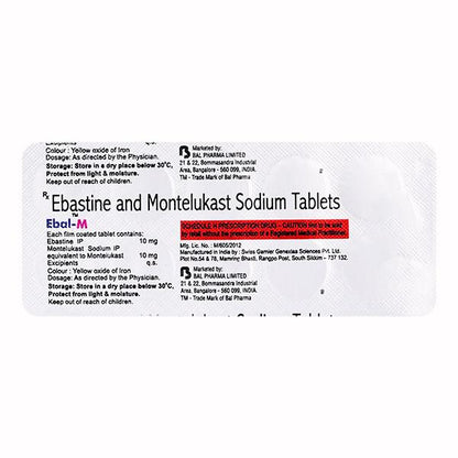 Ebal M Tablet 10'S - Global Surgicals