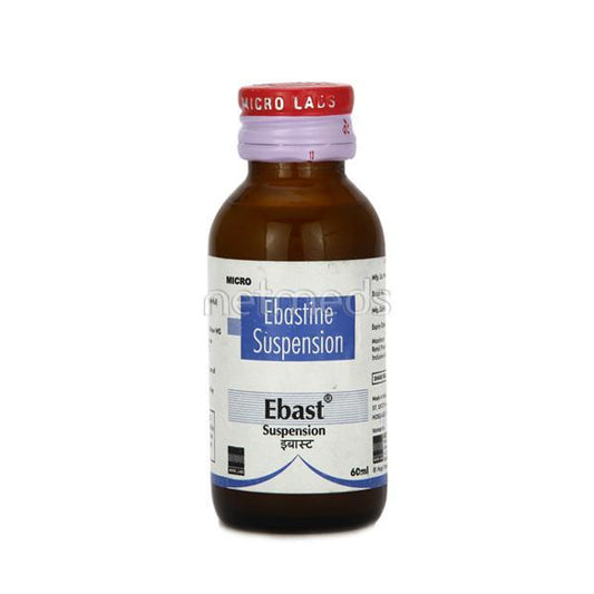 Ebast Suspension 60ml - Global Surgicals