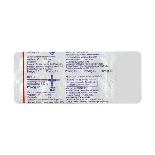 Prevog 0.2mg Tablet 10'S