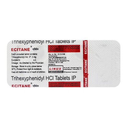 Ecitane Tablet 10'S - Global Surgicals