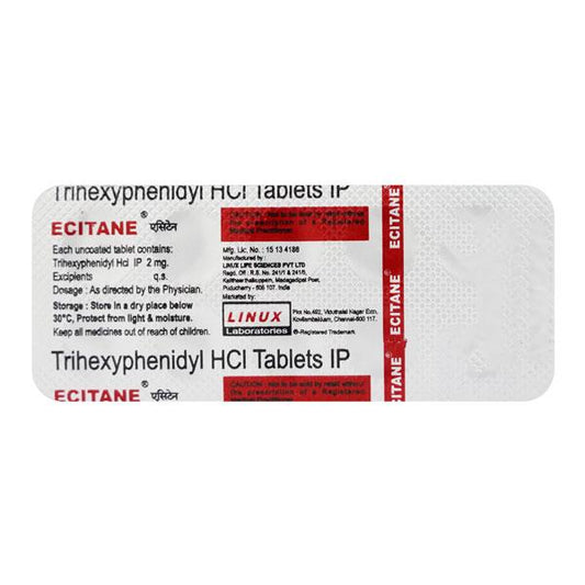 Ecitane Tablet 10'S - Global Surgicals