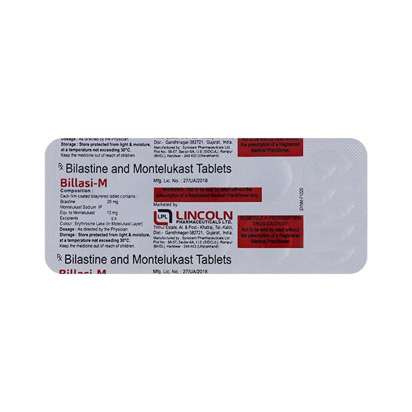 BILLASI M Tablet 10's