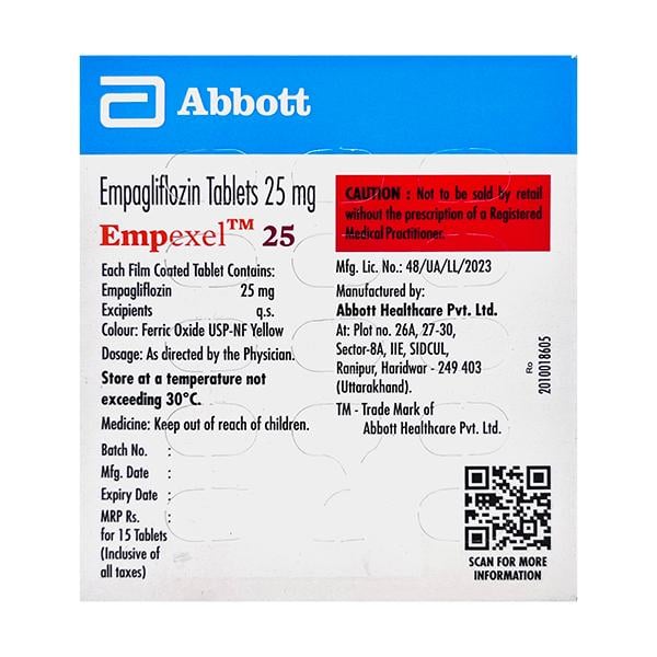 EMPEXEL 25 Tablet 15's