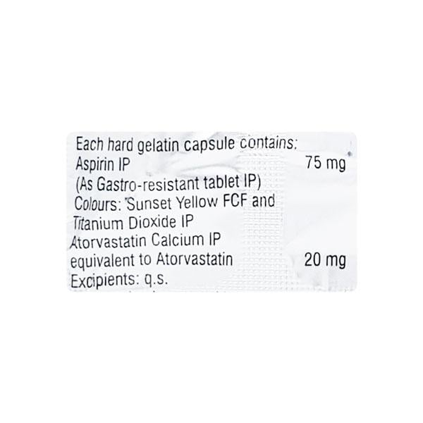 Ecosprin AV 75/20mg Capsule 10'S - Global Surgicals