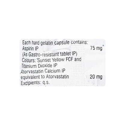 Ecosprin AV 75/20mg Capsule 10'S - Global Surgicals