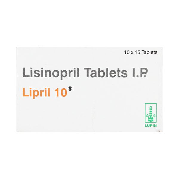Lipril 10mg Tablet 15'S