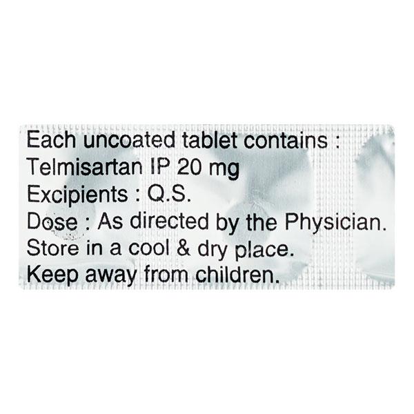 Sartel 20mg Tablet 15'S