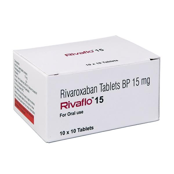 RIVAFLO 15 Tablet 10's
