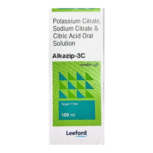 ALKAZIP 3C SUGAR FREE Oral Solution 100ml