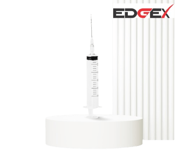 Edgex Luer - Slip Syringe with Needle - Global Surgicals