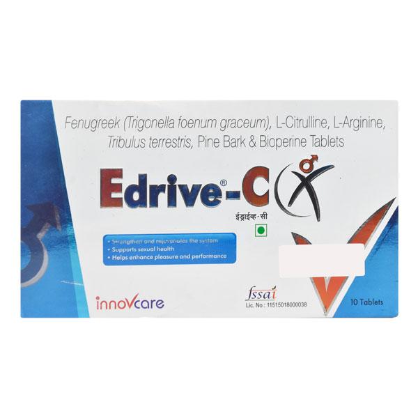 Edrive C Tablet 10'S - Global Surgicals