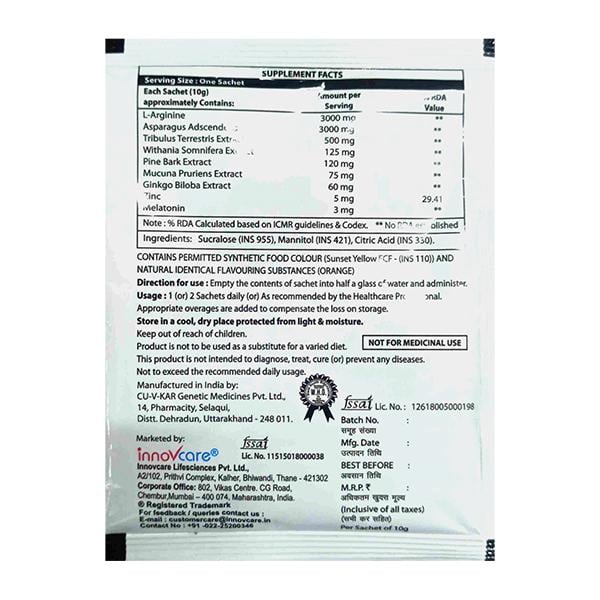 EDRIVE MX SUGAR FREE Sachet 10g - Global Surgicals
