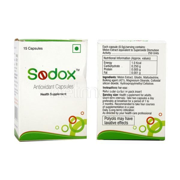 Sodox 250IU Capsule 15'S