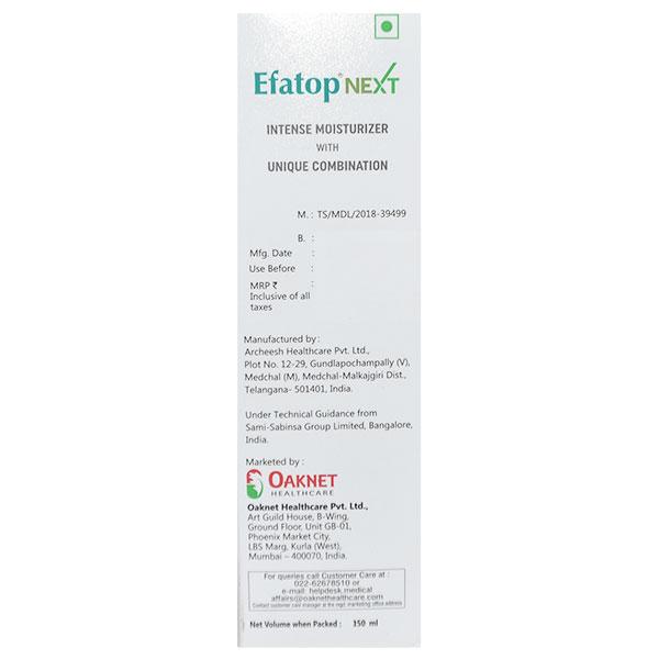 EFATOP NEXT Lotion 150ml - Global Surgicals