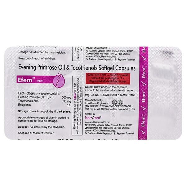 Efem Capsule 10'S - Global Surgicals