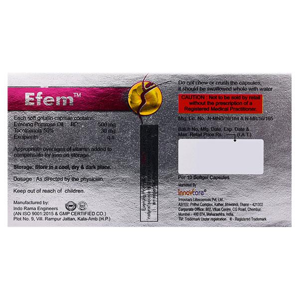 Efem Capsule 10'S - Global Surgicals