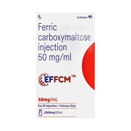 EFFCM 1000mg Injection 20ml - Global Surgicals