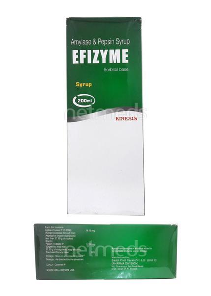 Efizyme Syrup 200ml - Global Surgicals