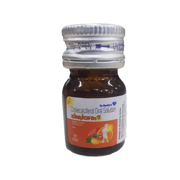 KIDRICH D3 SUGAR FREE MANGO & MINT FLAVOUR Oral Solution 5ml