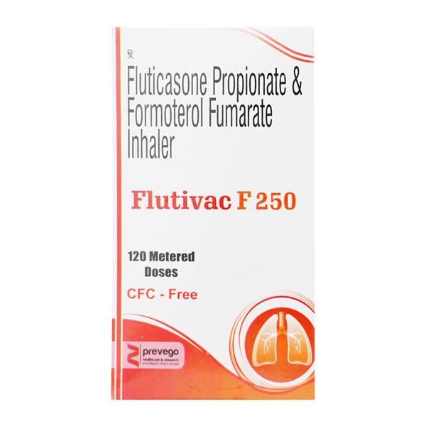 FLUTIVAC F 250 Inhaler 1's