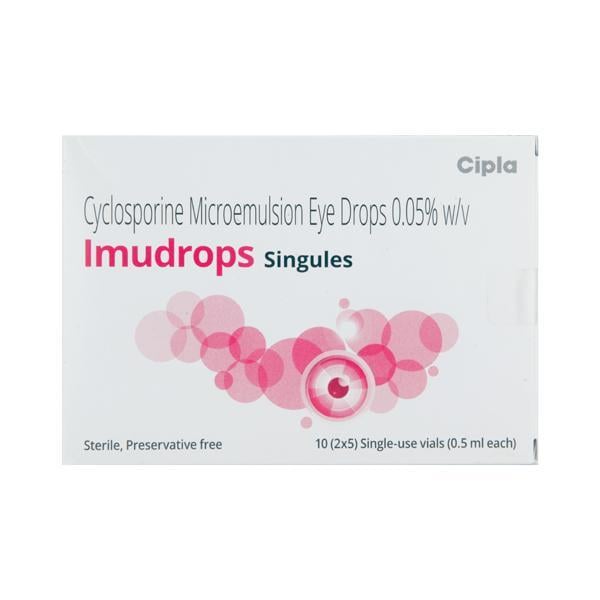 Imudrops Singules Eye Drop 5X0.5ml