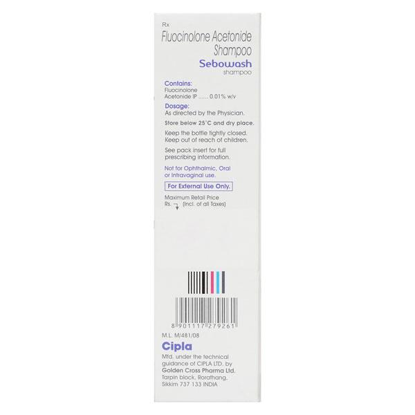 SEBOWASH Shampoo 125ml