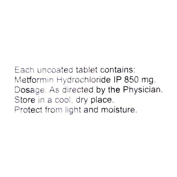 Diamet 850mg Tablet 15'S