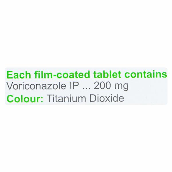 Voritek 200mg Tablet 4'S