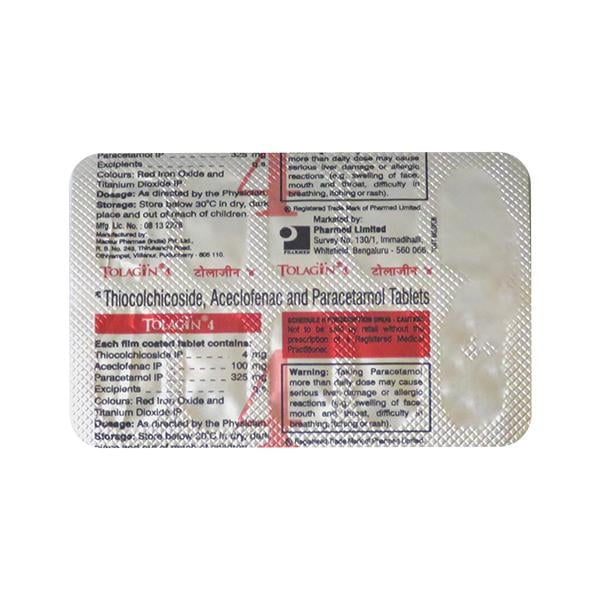 Tolagin 4mg Tablet 10'S