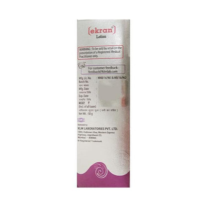 Ekran SPF 30 Lotion 50gm - Global Surgicals