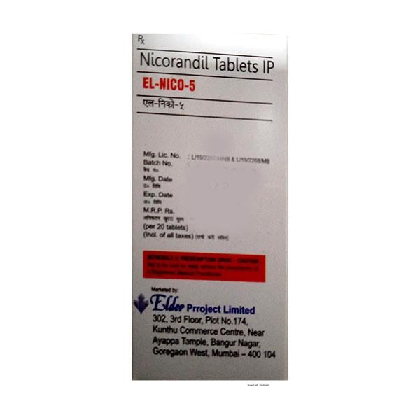 EL NICO 5MG TABLET 20'S - Global Surgicals